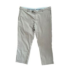 Peter Millar Pants Men *41x26 Crown Sport  EB50FB  Beige Golf Performance READ